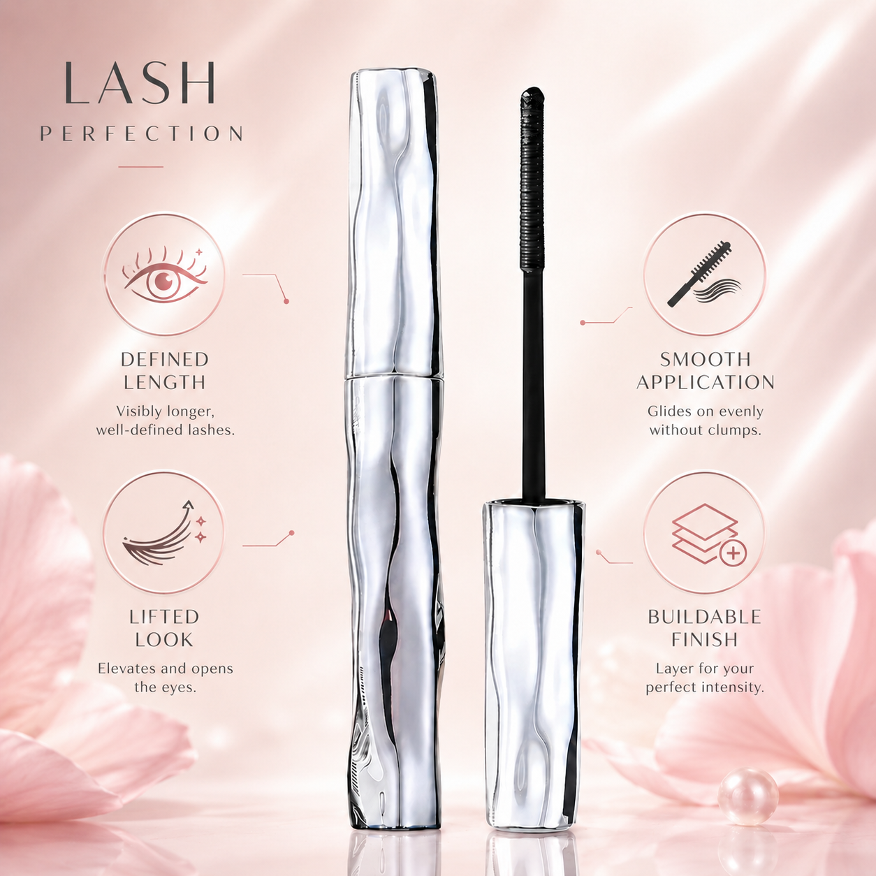 Ccelino® Waterproof Fibre Mascara💧 – Volume & Length without Clumping for Dramatic Moments