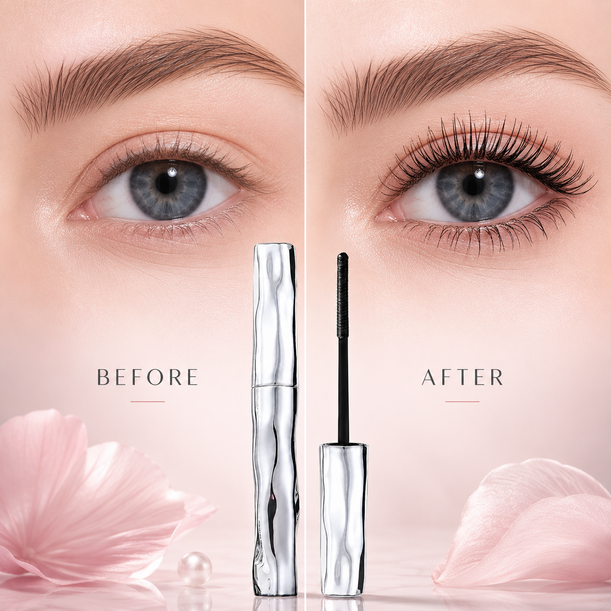 Ccelino® Waterproof Fibre Mascara💧 – Volume & Length without Clumping for Dramatic Moments