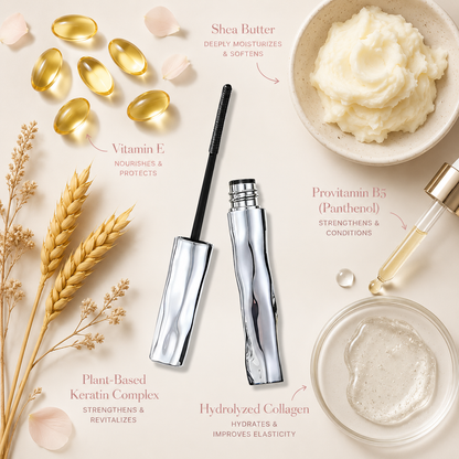 Ccelino® Waterproof Fibre Mascara💧 – Volume & Length without Clumping for Dramatic Moments